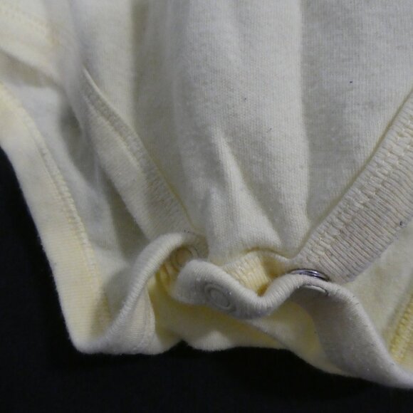 JOE FRESH - Baby | 18-24 months | Yellow Long Sleeve Bodysuit | Snap Bottom - Picture 8 of 15